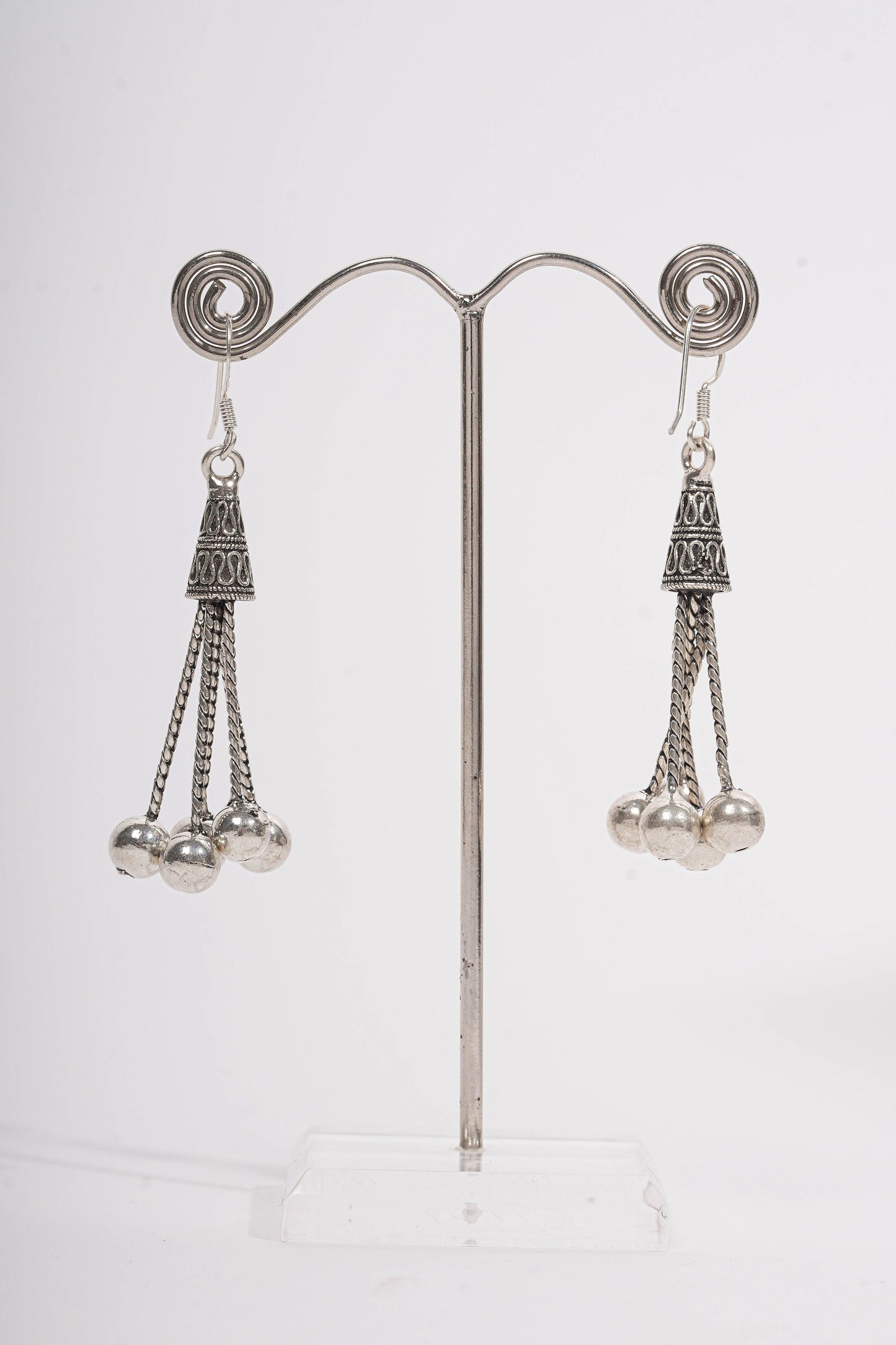 Ball Tassel Earrings - SAADHGEE