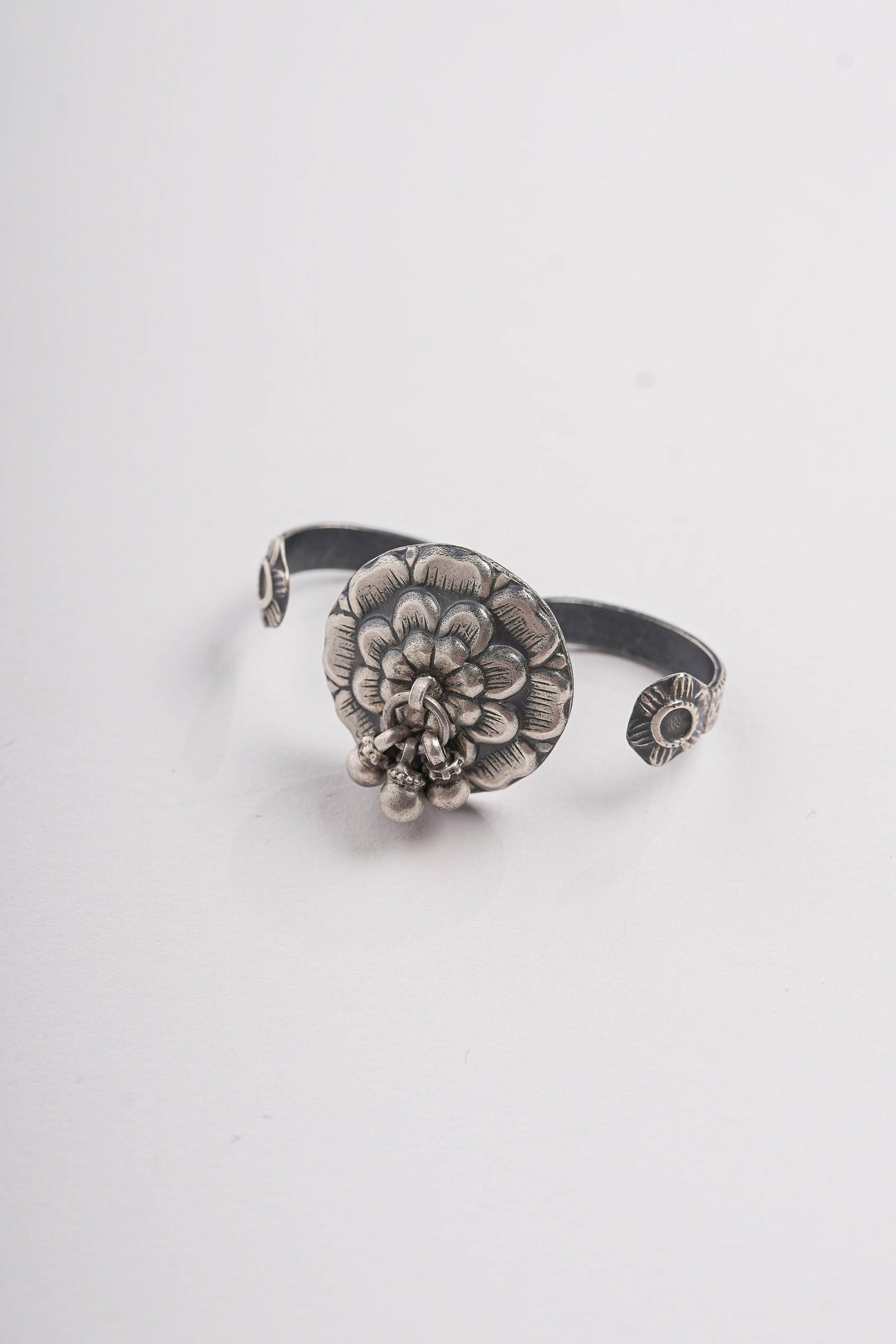 Marigold Flower Twin Ring