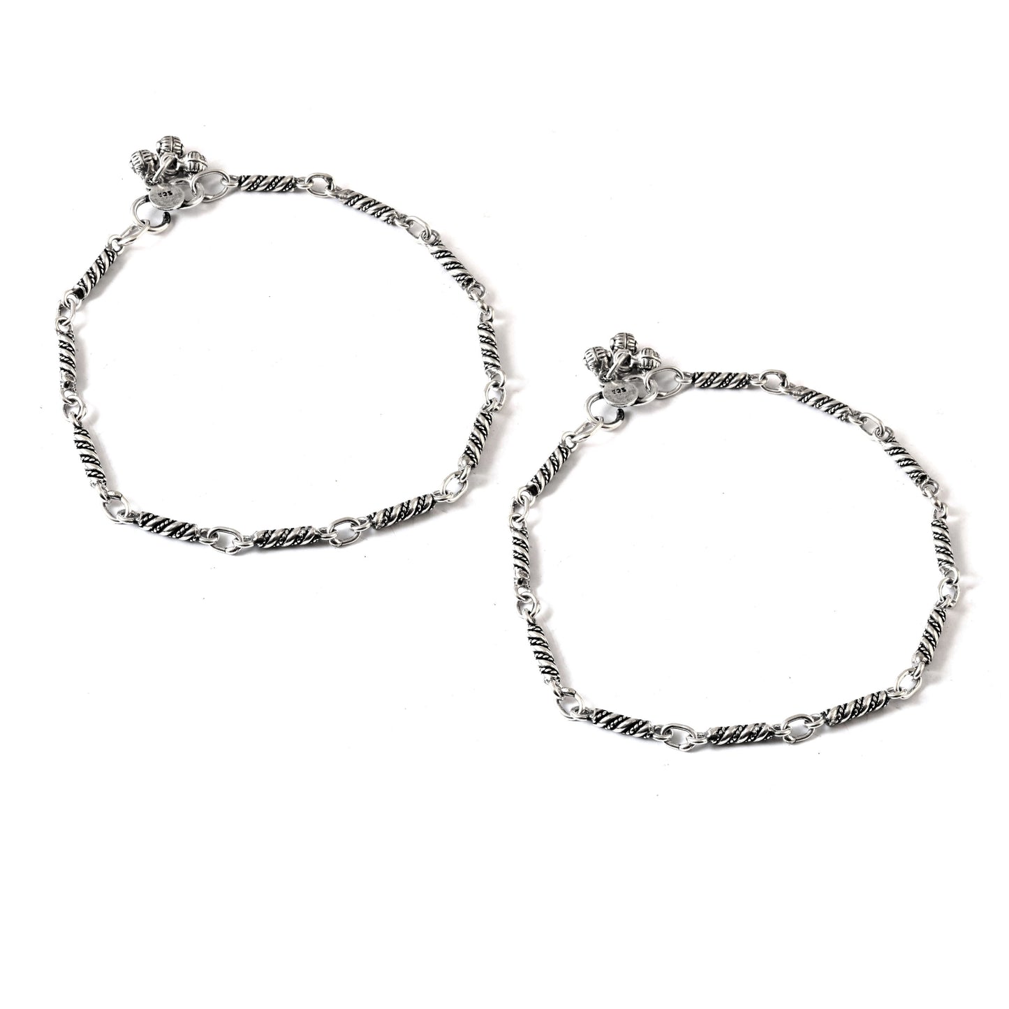 Tube Spiral Anklet