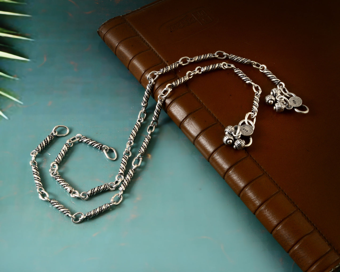 Tube Spiral Anklet