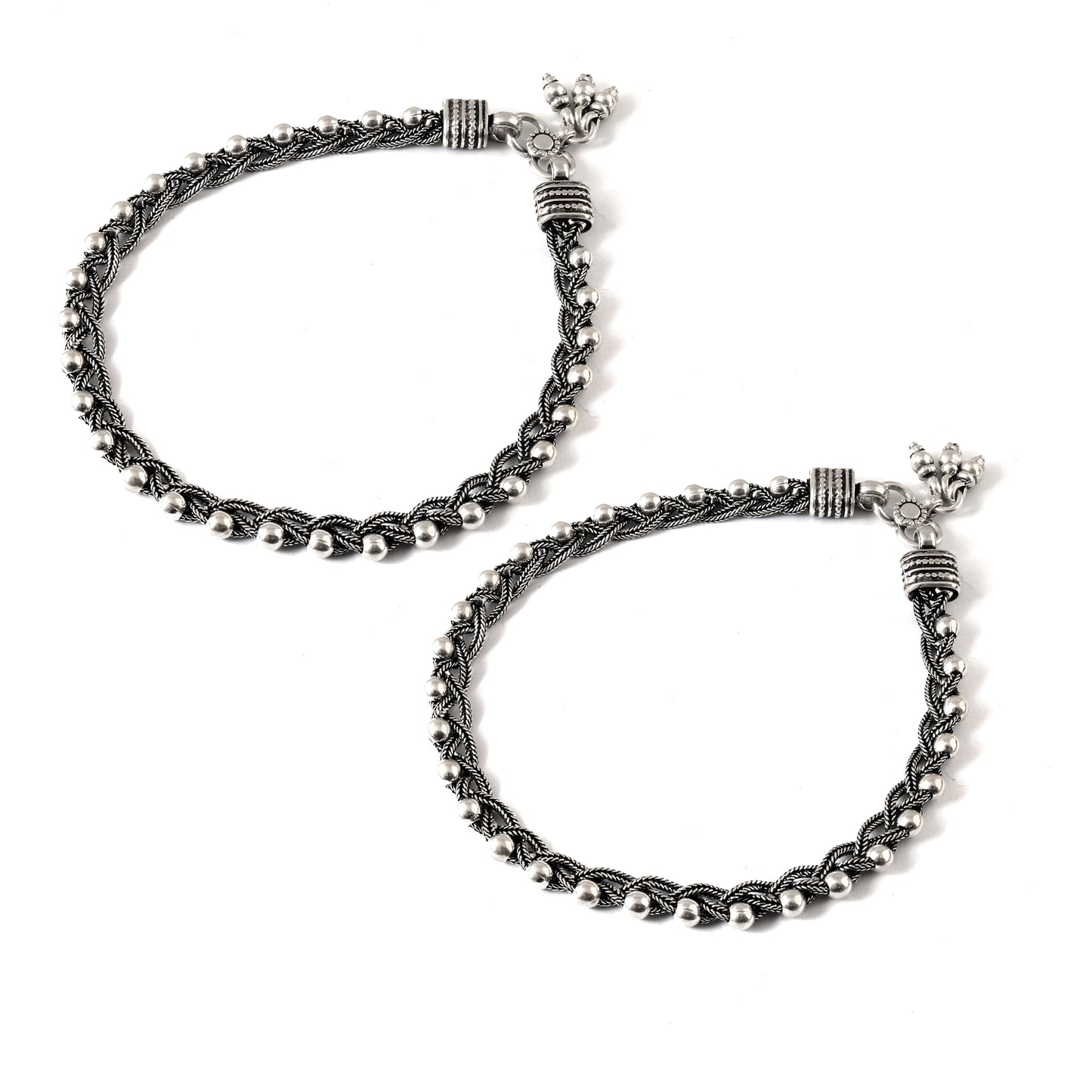 Weaved Ball Anklet