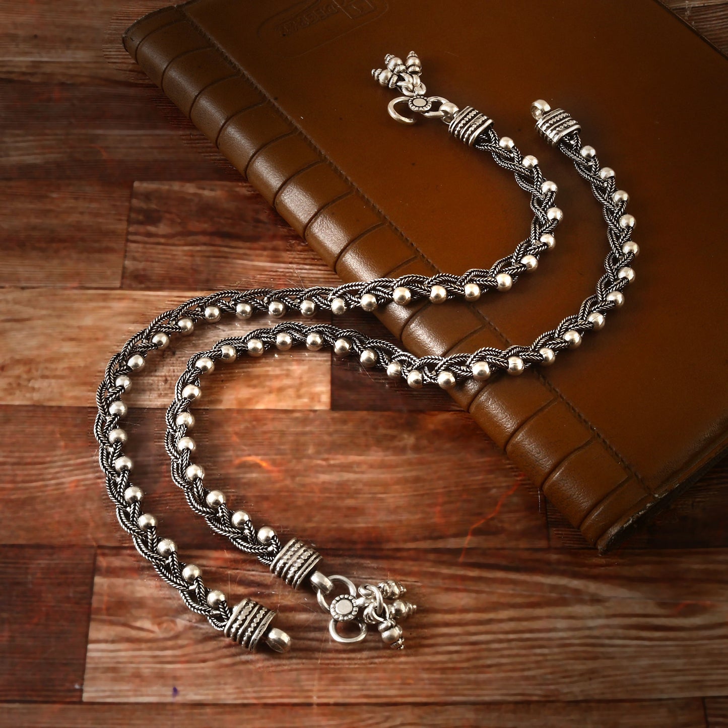 Weaved Ball Anklet