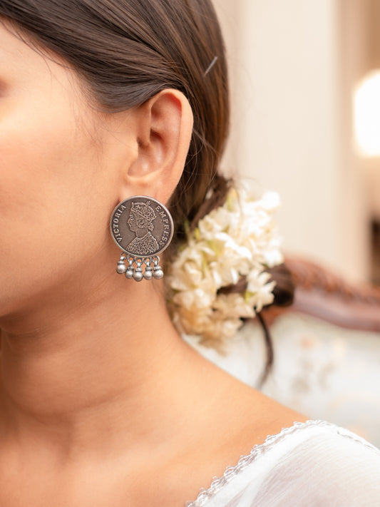 Empress Coin Earrings