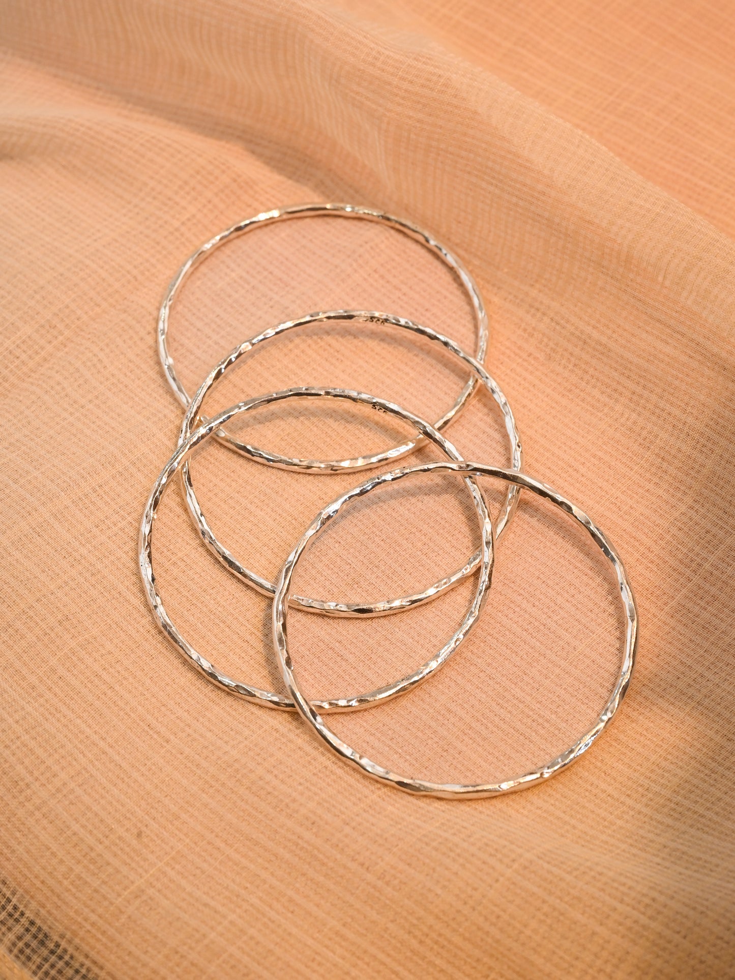 Plain Textured Bangle