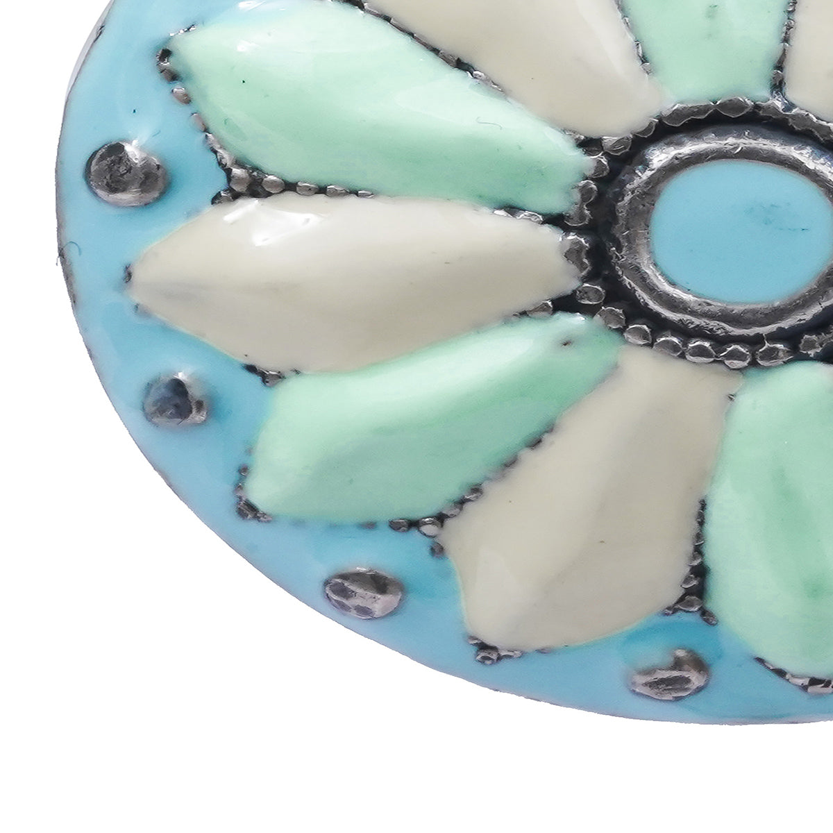 Pastel Colour Handcrafted Enamel Earring - UMANG