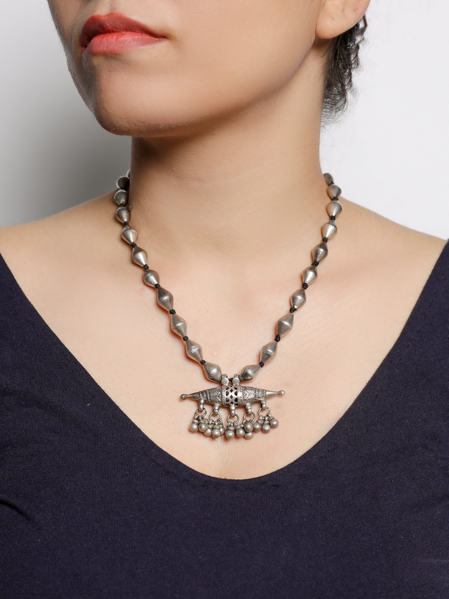 Necklace Jaypore Silver Silver Necklaces Jaypore Pearl Necklace