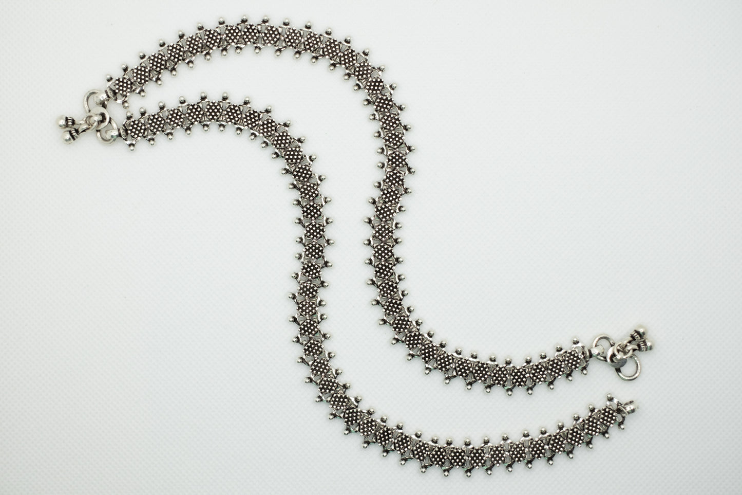 Granulated Belt Anklet Pair - ADA