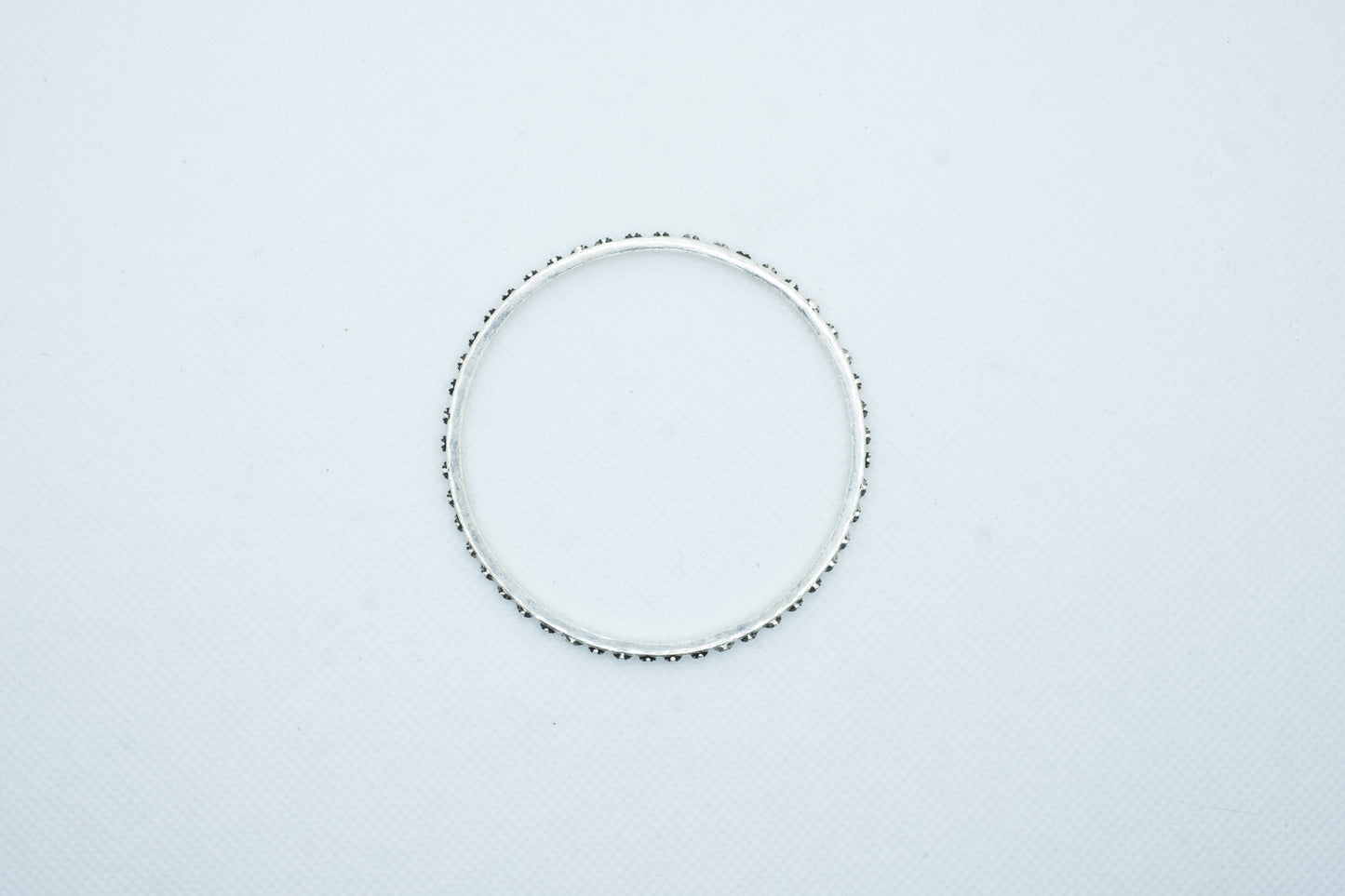 Granulated Flower Bangle - ADA