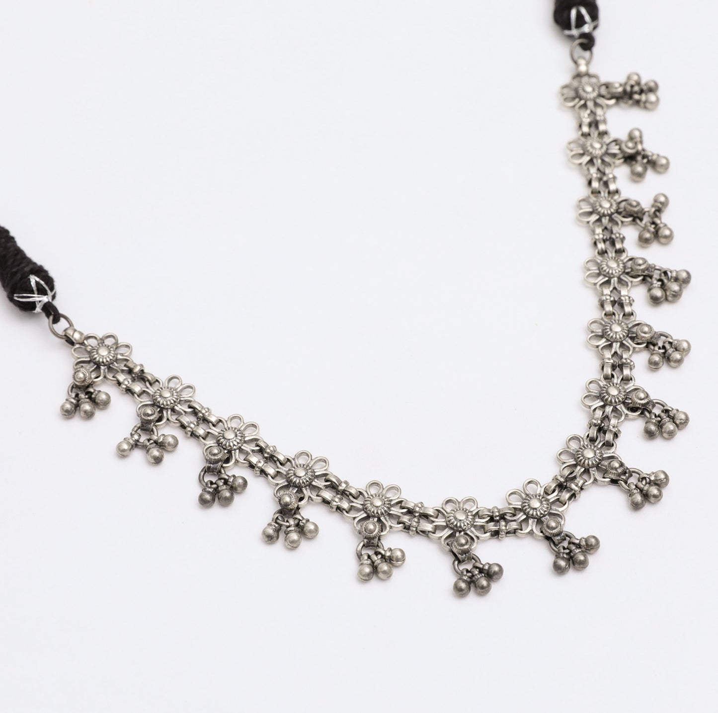 Flower and Ghungroo Choker - DORA