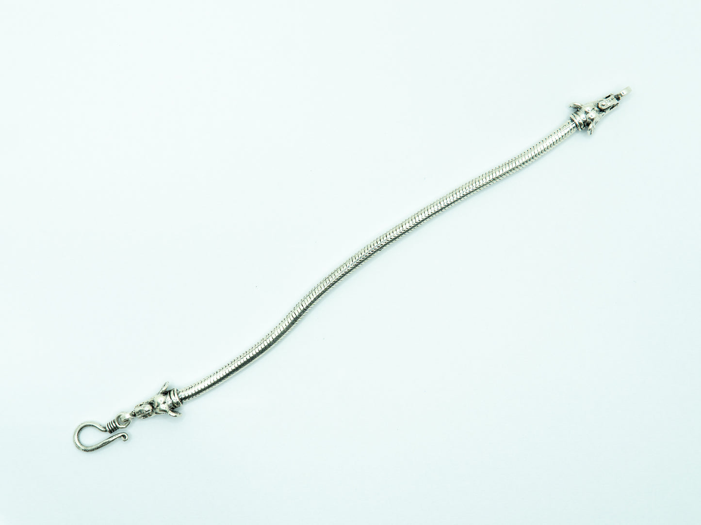 Snake Chain Elephant Bracelet - SAADHGEE