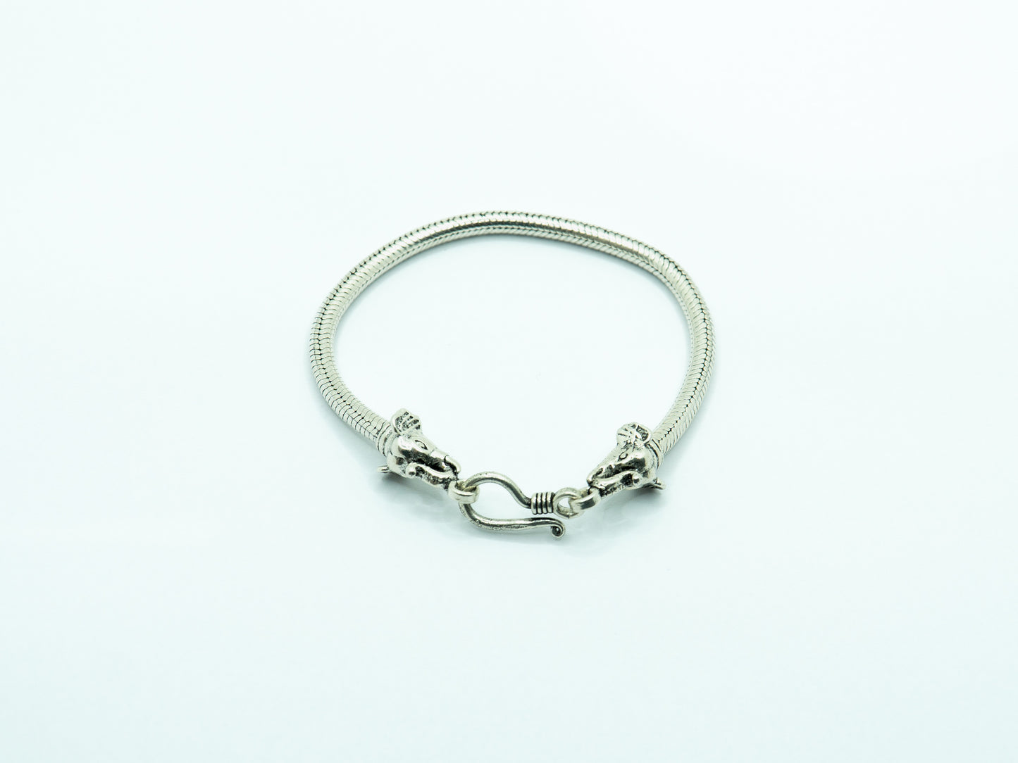 Snake Chain Elephant Bracelet - SAADHGEE