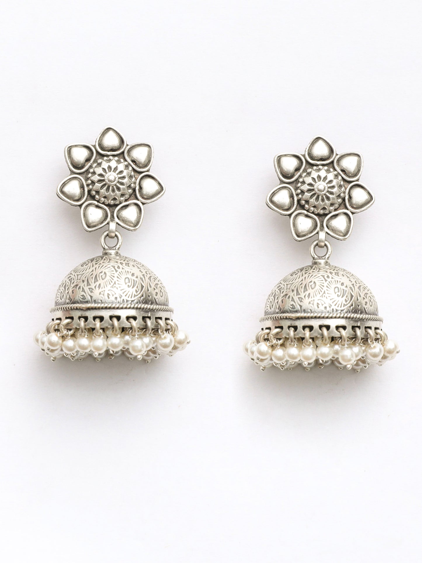 Pearl Hanging Earrings - ADA
