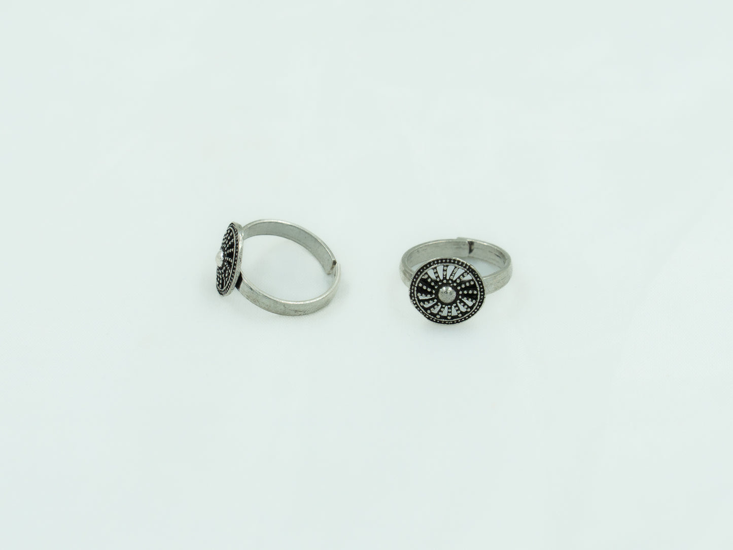 Circular Wirework Toe Ring Pair - ADA
