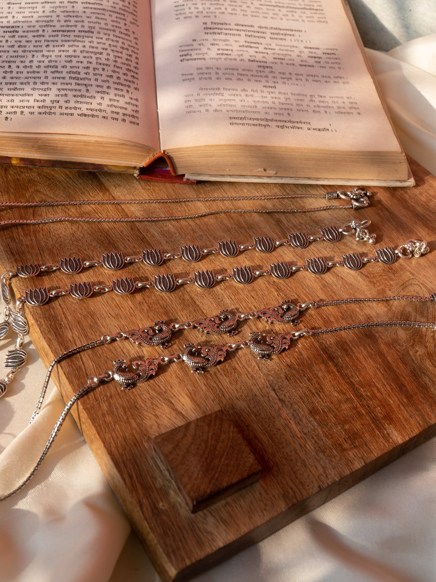 Chain Anklet Pair - SAADHGEE