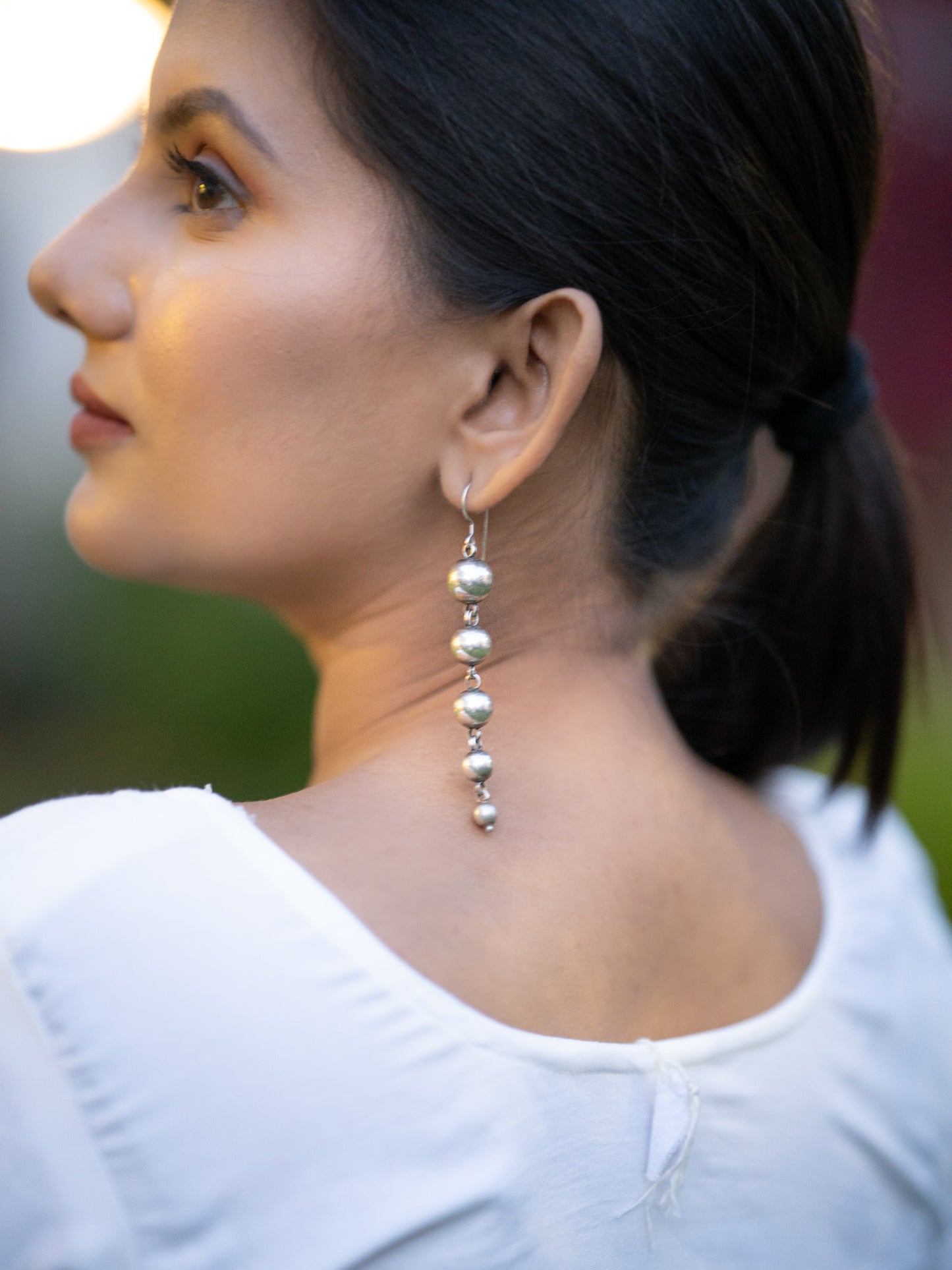 Graduated Ball Earrings - SAADHGEE