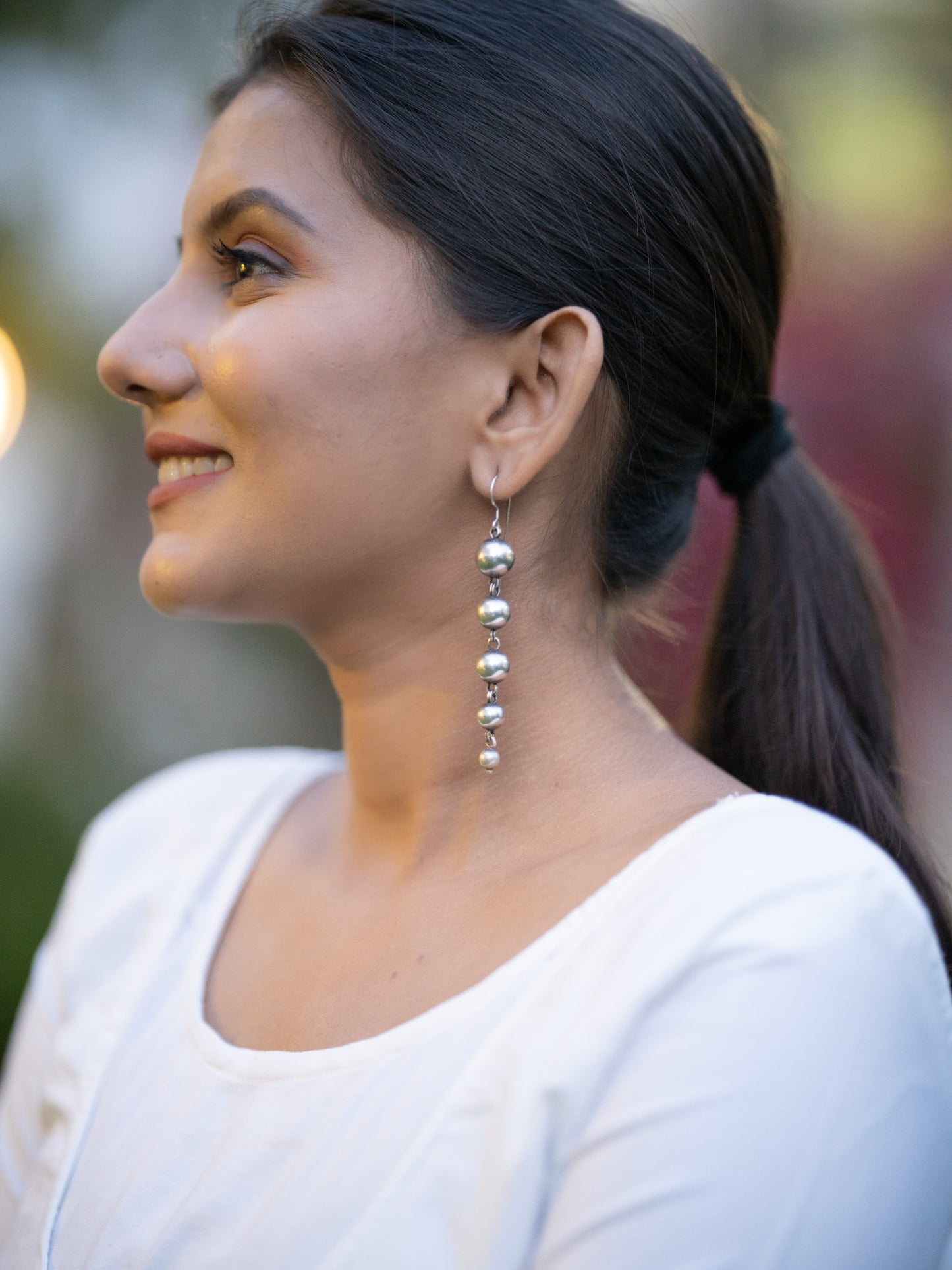 Graduated Ball Earrings - SAADHGEE