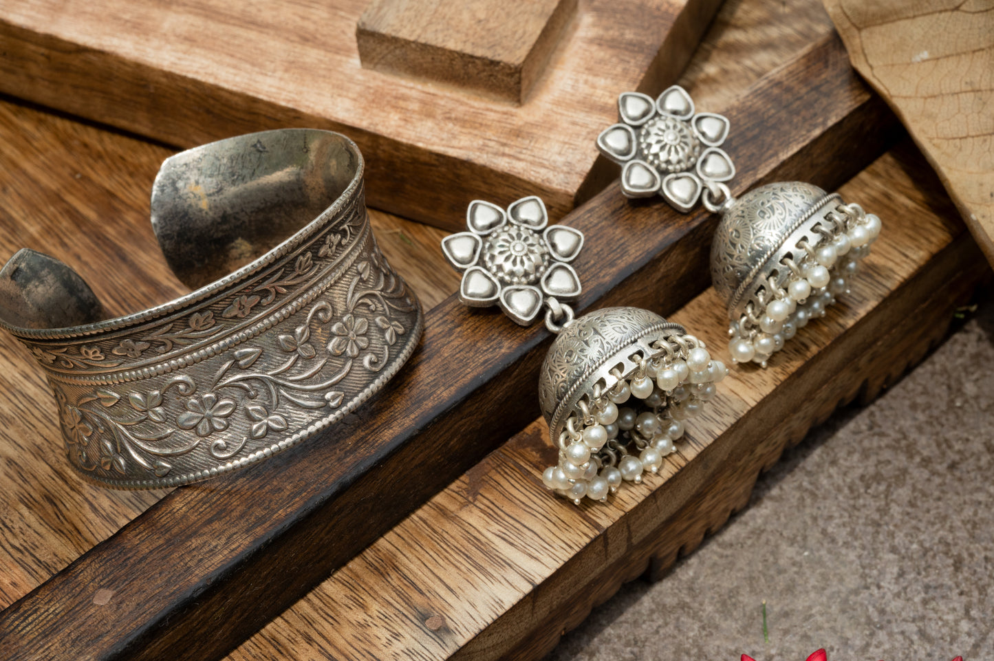 Flower and Leaf Cuff - ADA