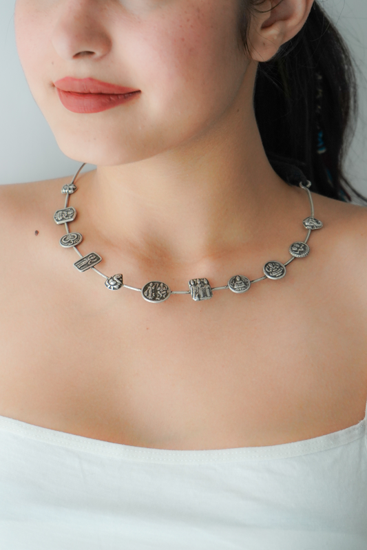 God and Goddess Hasli Necklace - DORA