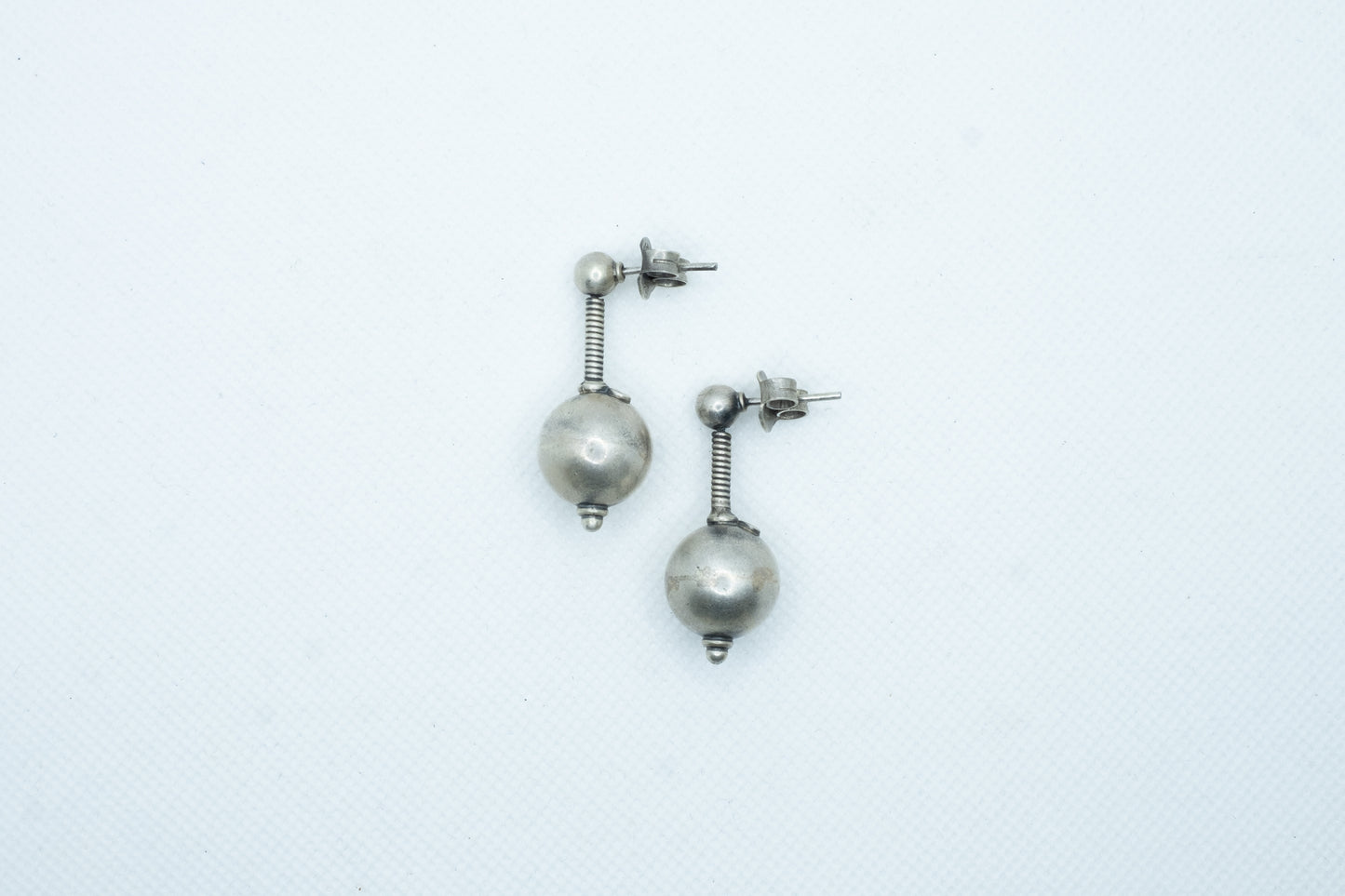 Spiral Ball Earrings - SAADHGEE