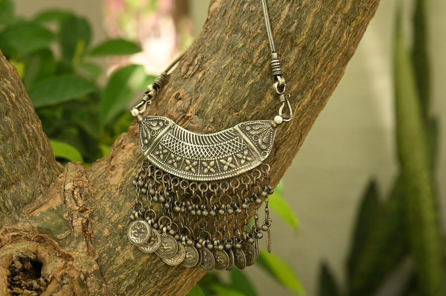 Moon Pendant Necklace - ADA