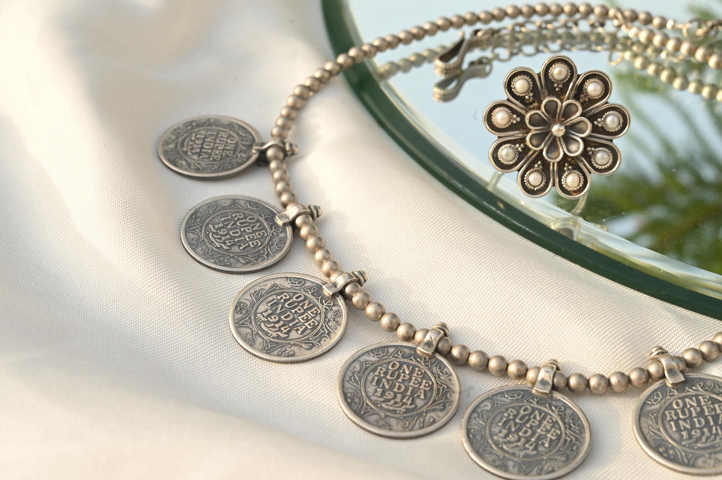 Coin Necklace - SAADHGEE