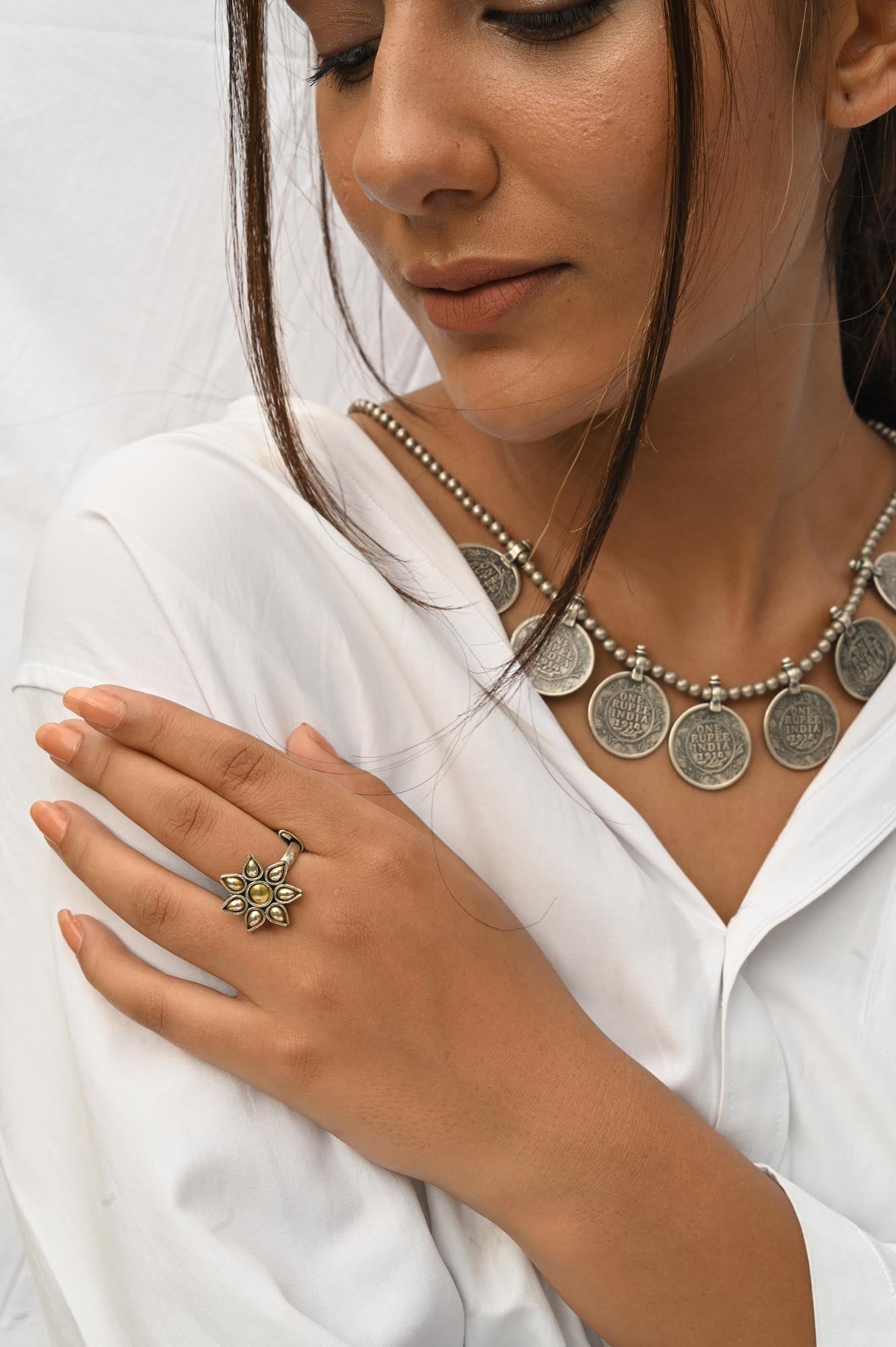 Coin Necklace - SAADHGEE