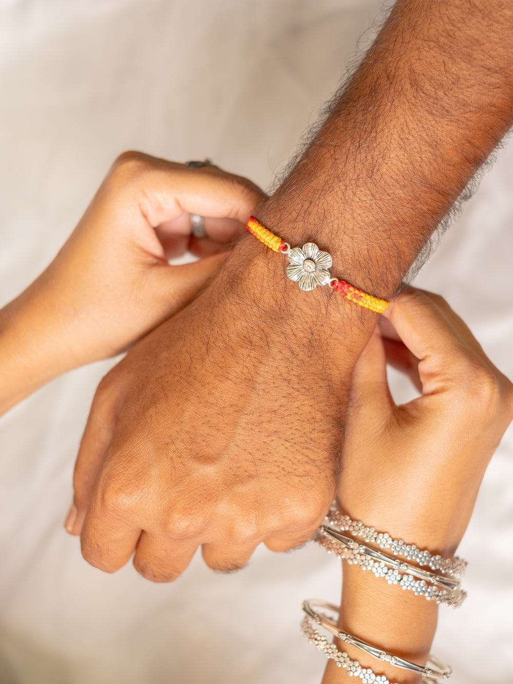 Flower Rakhi