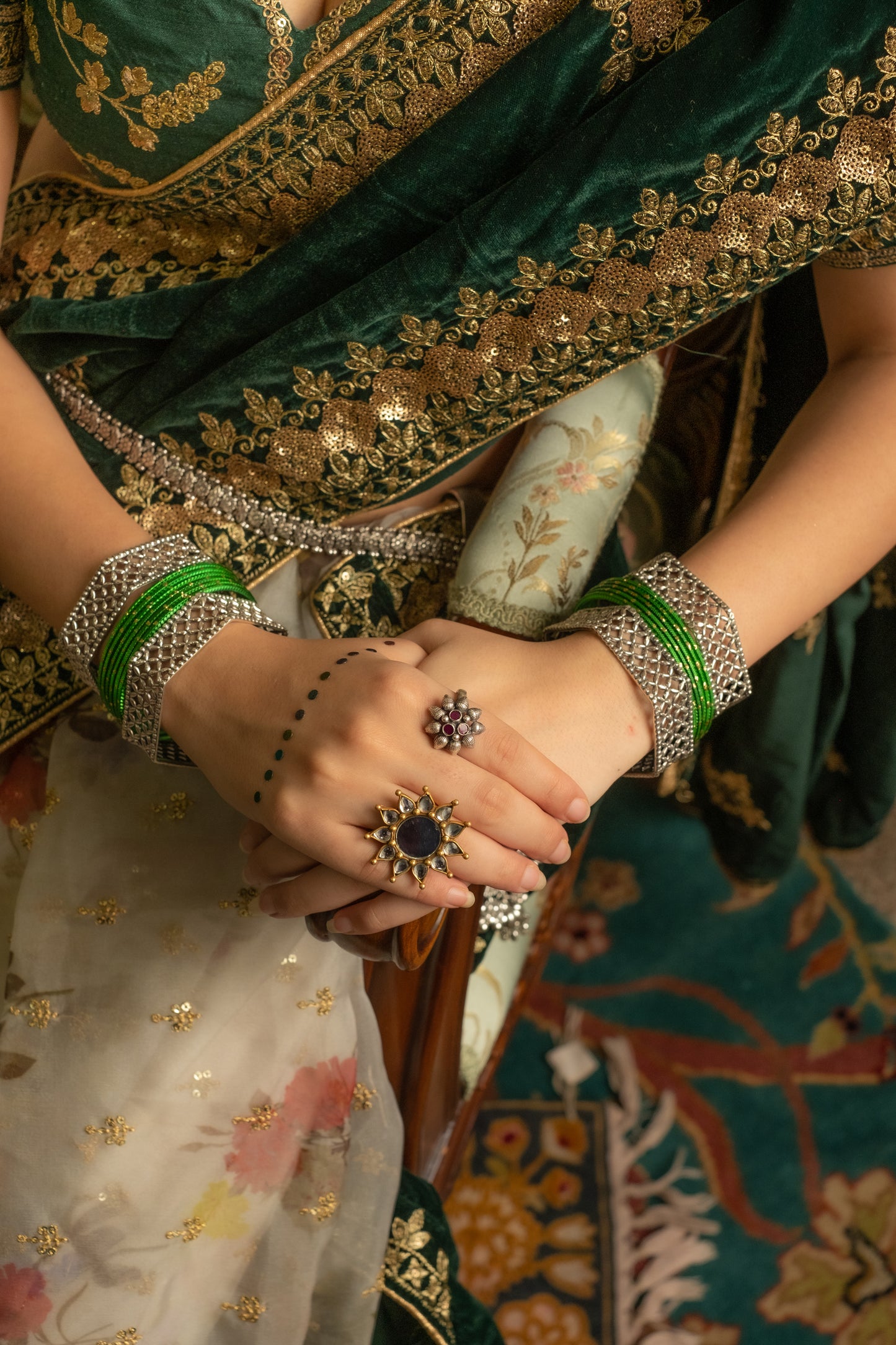 Intricate Floral Waistband