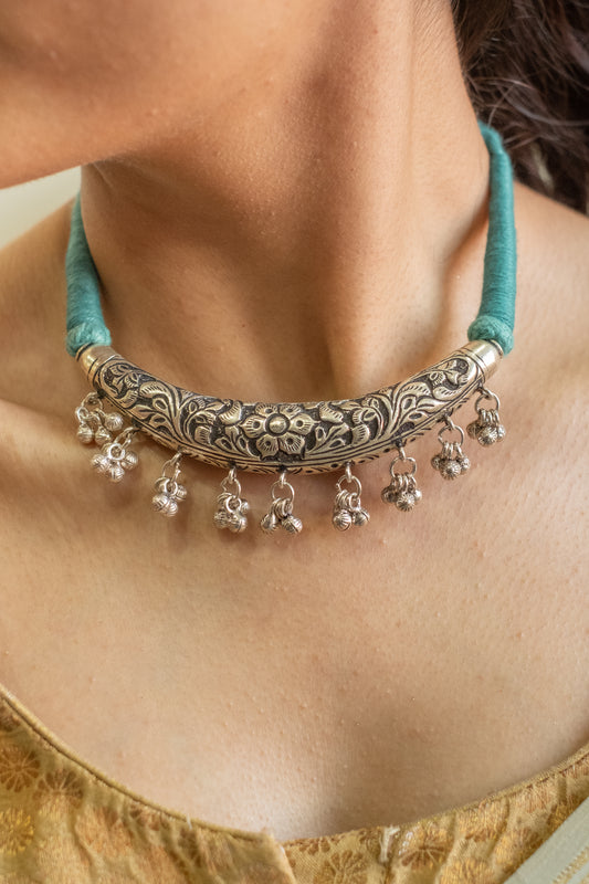 Chitai Ghungroo Necklace