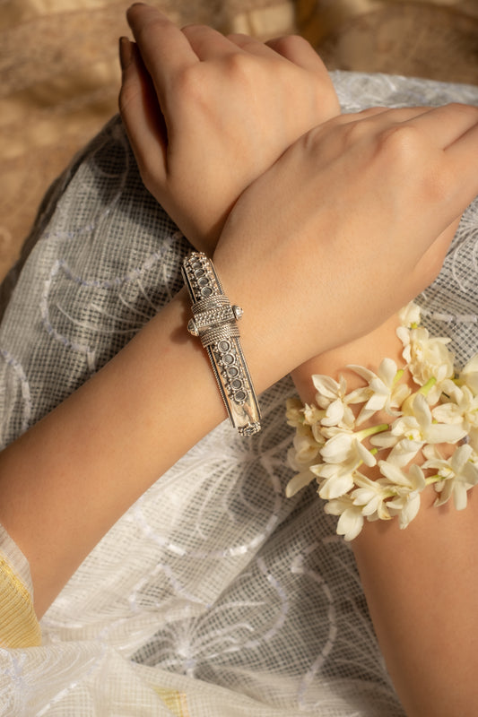 Silver Openable Kada