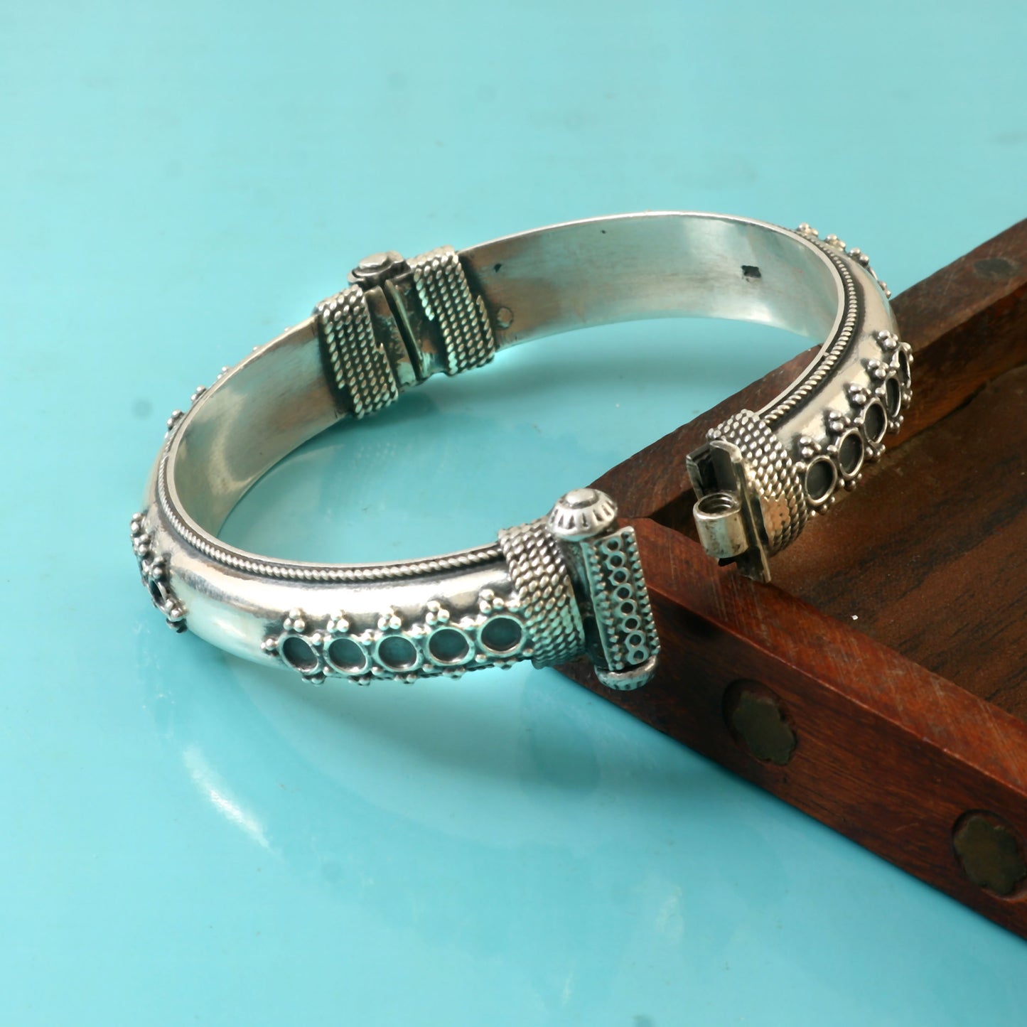 Silver Openable Kada