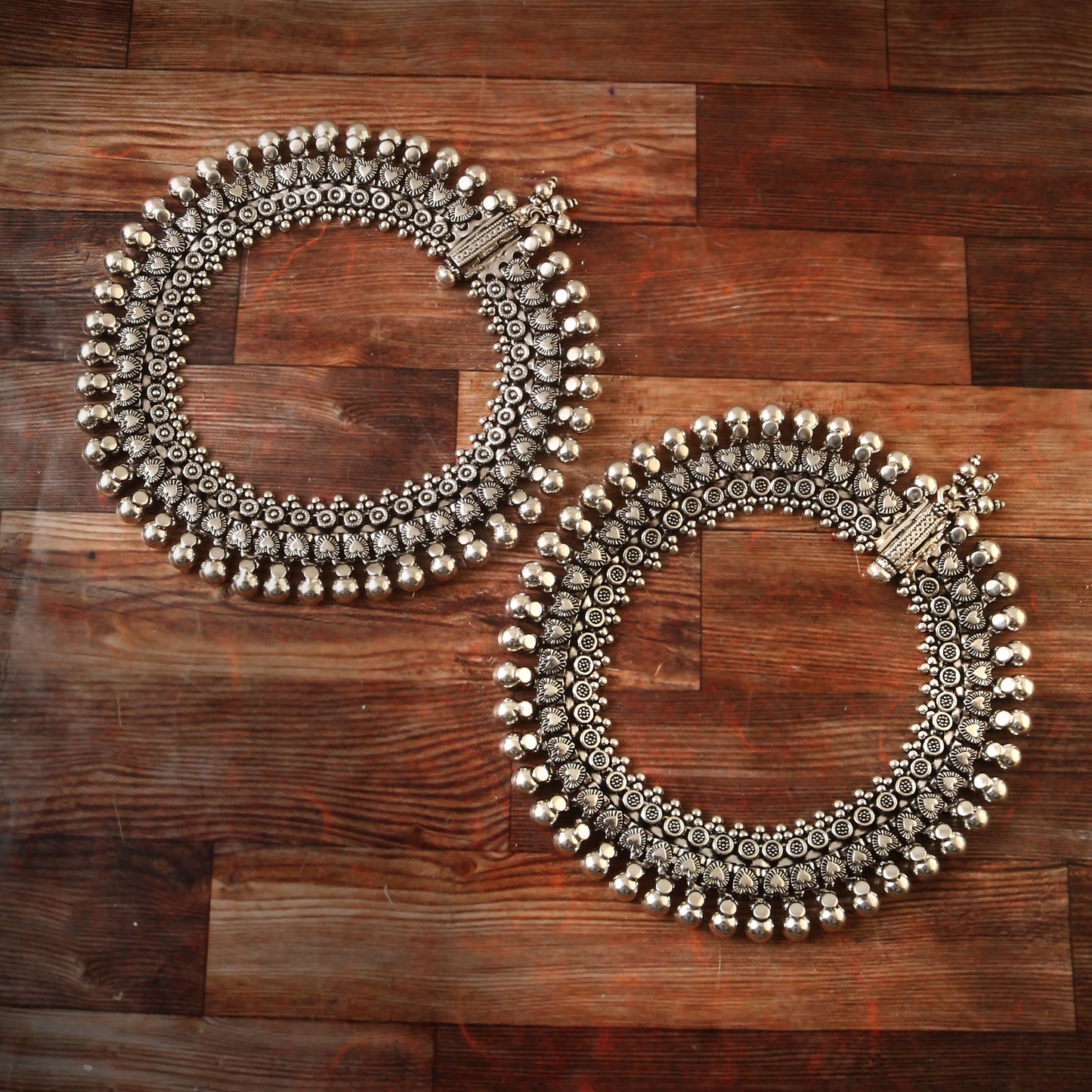 Floral Ball Anklet